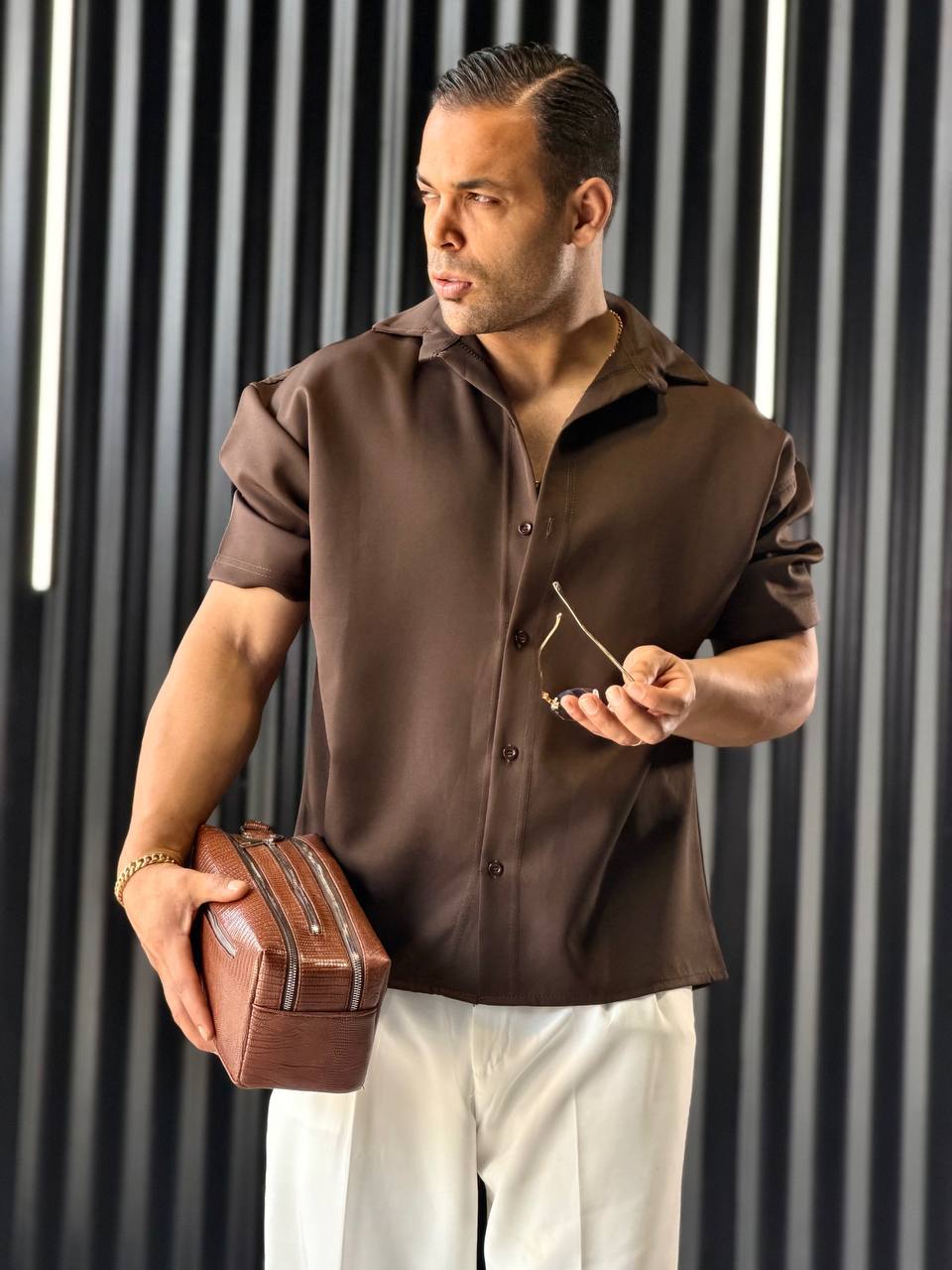 پیراهن مازراتی ساده